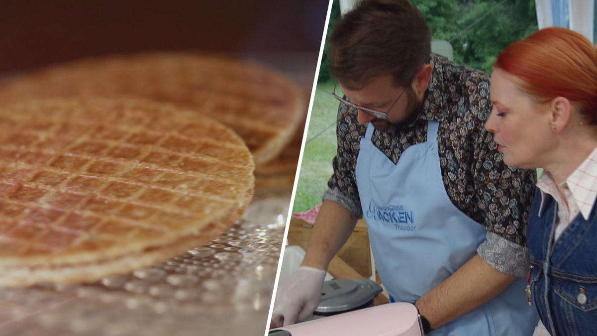 Waffel-Werkstatt wider Willen: Niederländische Stroopwafels