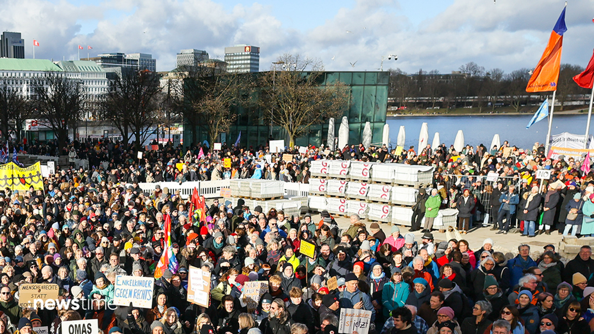 Deutschlandweite Proteste gegen Merz