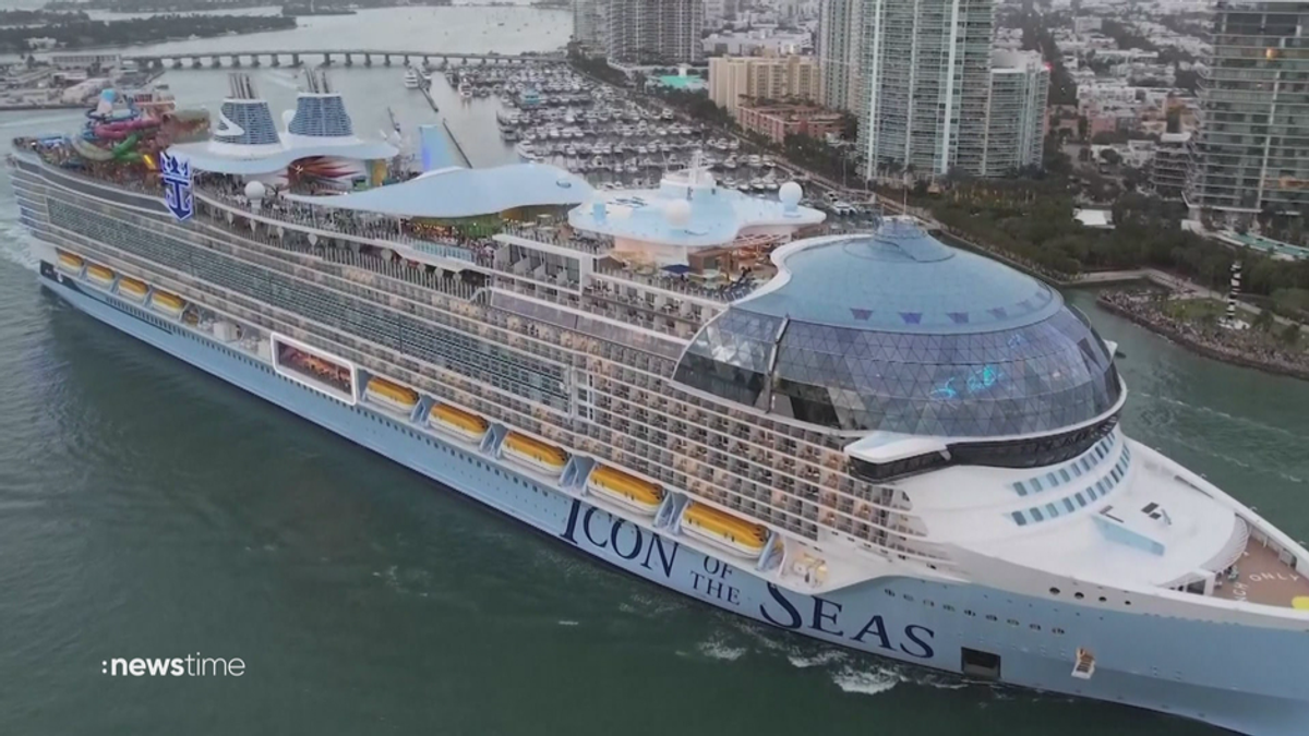 „Icon of the Seas“: Größtes Kreuzfahrtschiff der Welt erzürnt Umweltschützer