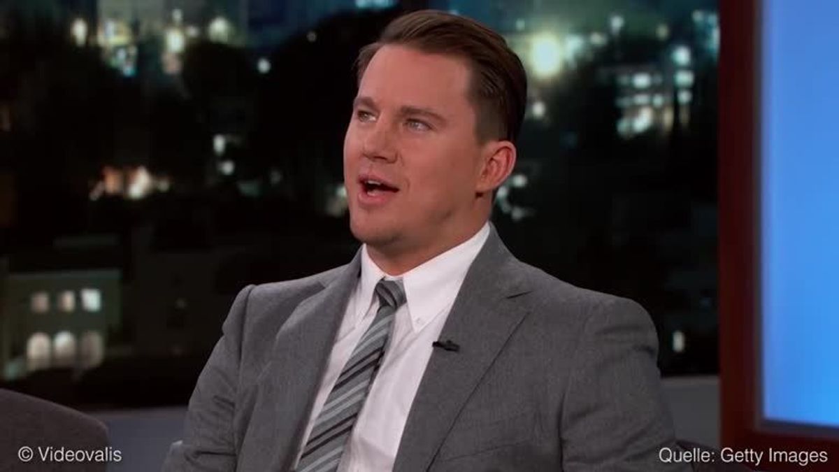 Channing Tatum bei Jimmy Kimmel