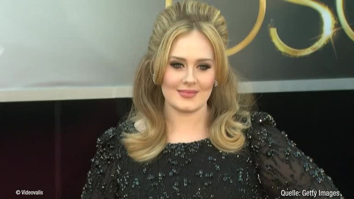 Adele ist sparsam mit ihren Outfits