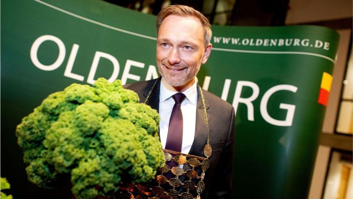 Skurrile Auszeichnung: Lindner ist nun Oldenburgs Grünkohlkönig