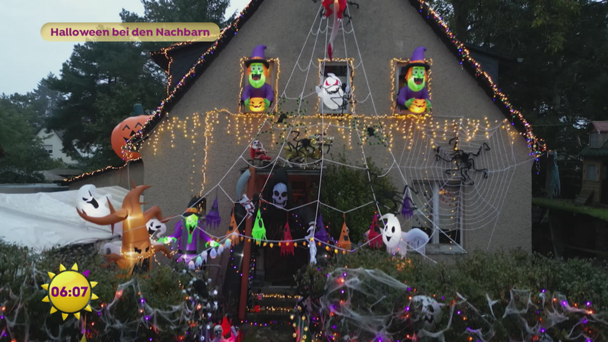 Halloween bei den Nachbarn