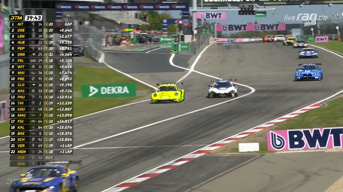 DTM 2025 am Nürburgring: Das Rennen am Samstag im Relive