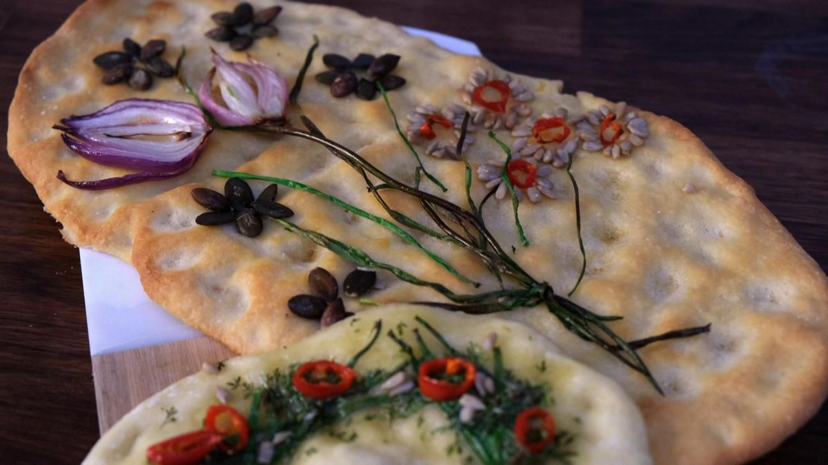 #gardenfocaccia: So wird dein Brot zum Kunstwerk