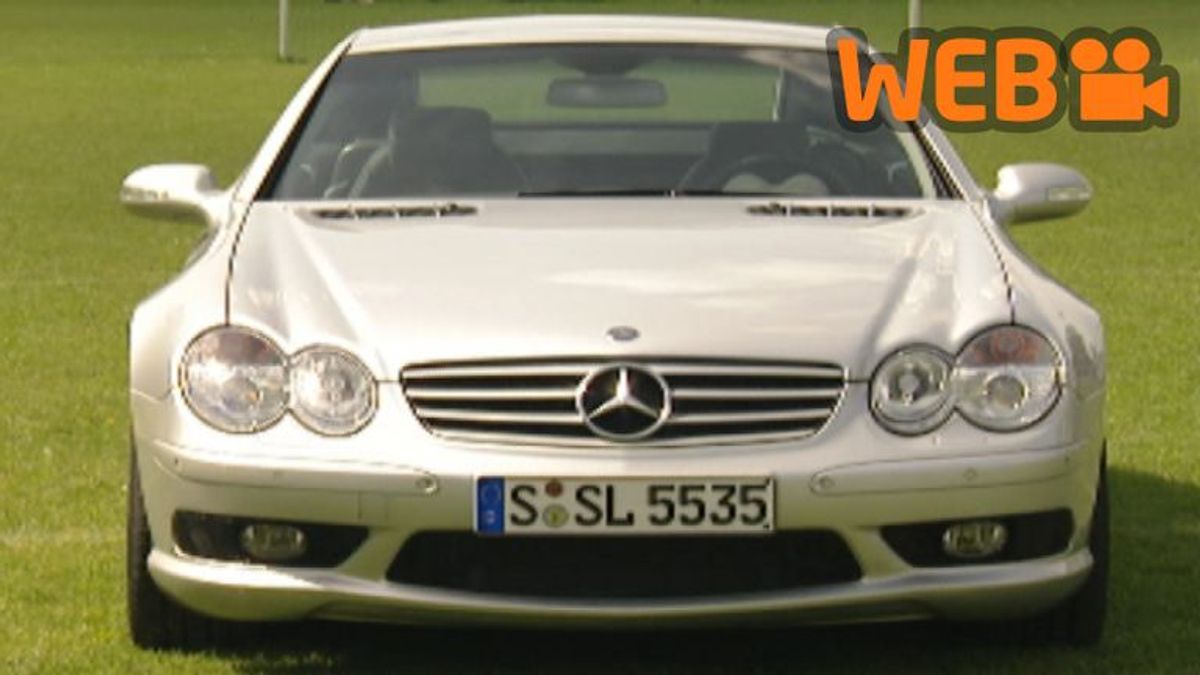 Klaus Ludwig im Mercedes SL 55 AMG