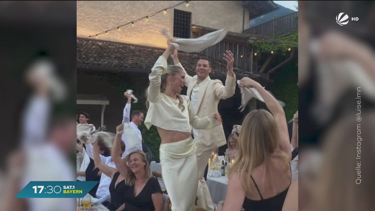 Manuel Neuers Hochzeitfeier: Romantik pur in Südtirol