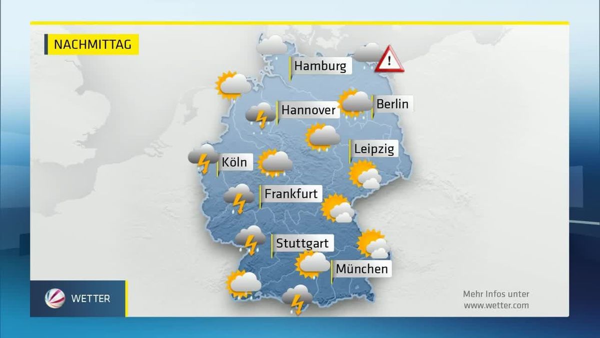 Das SAT.1-Wetter am 17.06.2016