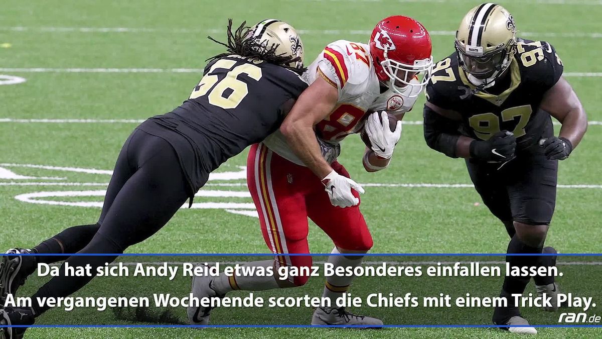 "Catching Kelce" - Deswegen mag Kelce den Namen des Trick-Plays überhaupt nicht