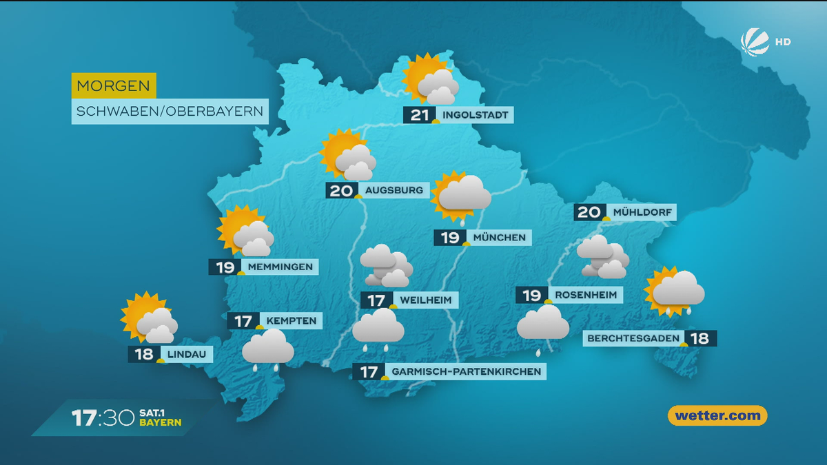 Das Bayern-Wetter vom 11.09.2025: Trüber September