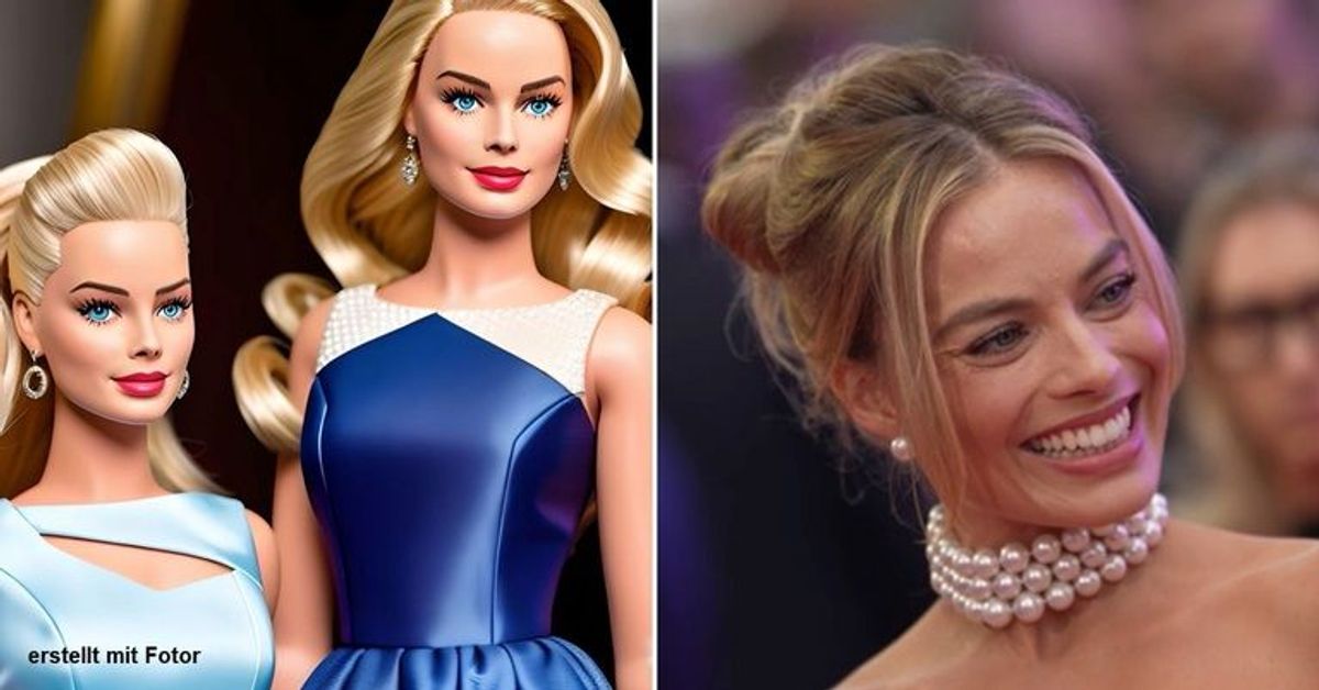 Laut KI: So sieht der "Barbie"-Cast als Barbie Puppe aus