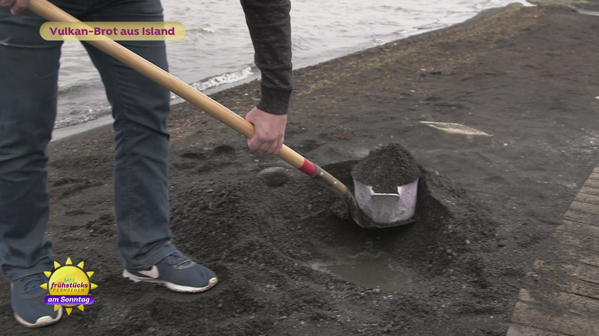 Mit Erdwärme gebacken: Vulkan-Brot aus Island