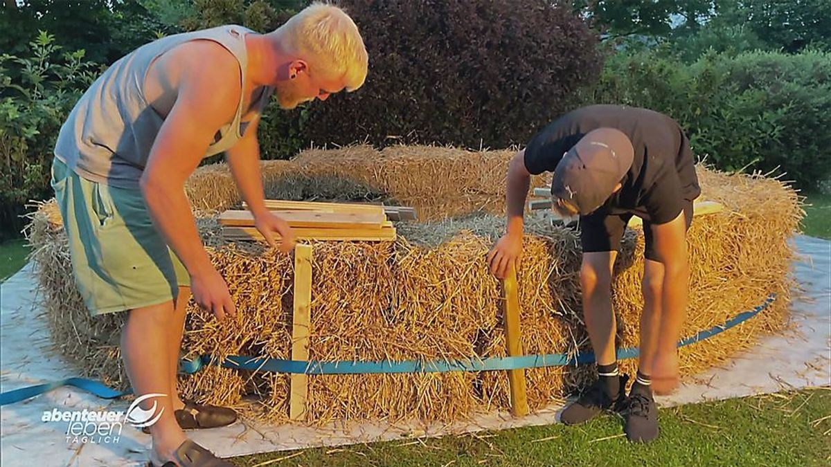 DIY Pool im eigenen Garten