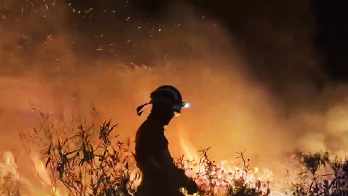 Tödliches Feuer wütet in Spanien