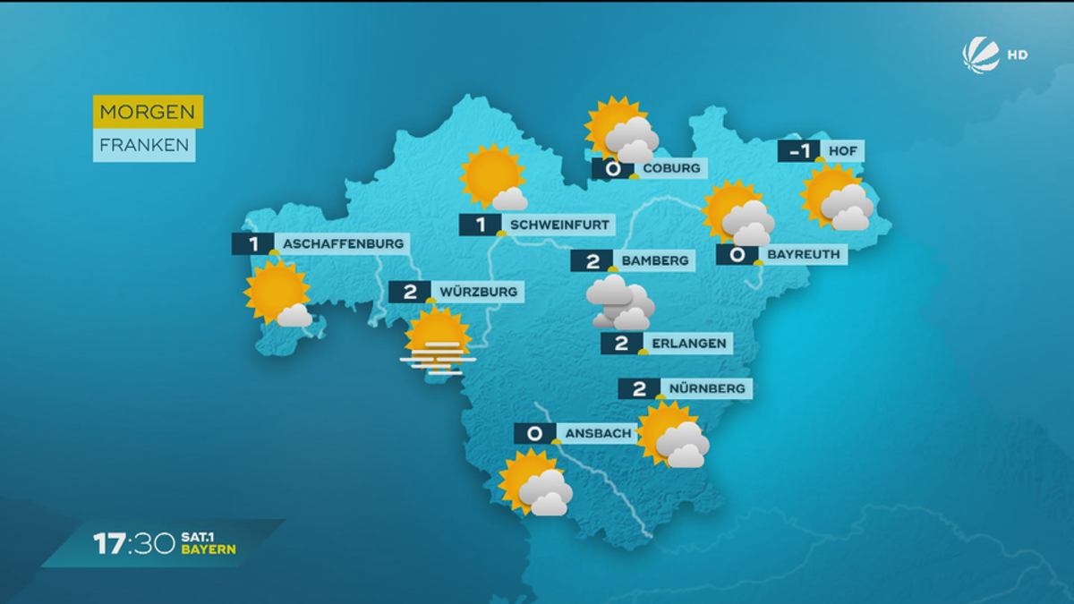 Das Bayern-Wetter vom 14.02.2025: Kalt aber sonnig?