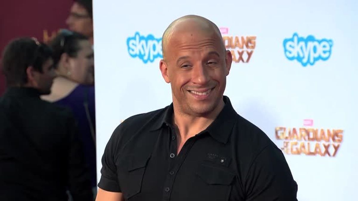 Vin Diesel & Rosario Dawson bei Comic Con
