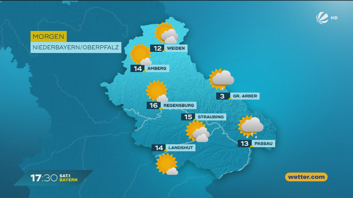 Das Bayern-Wetter vom 30.09.2025: Bedeckter Himmel