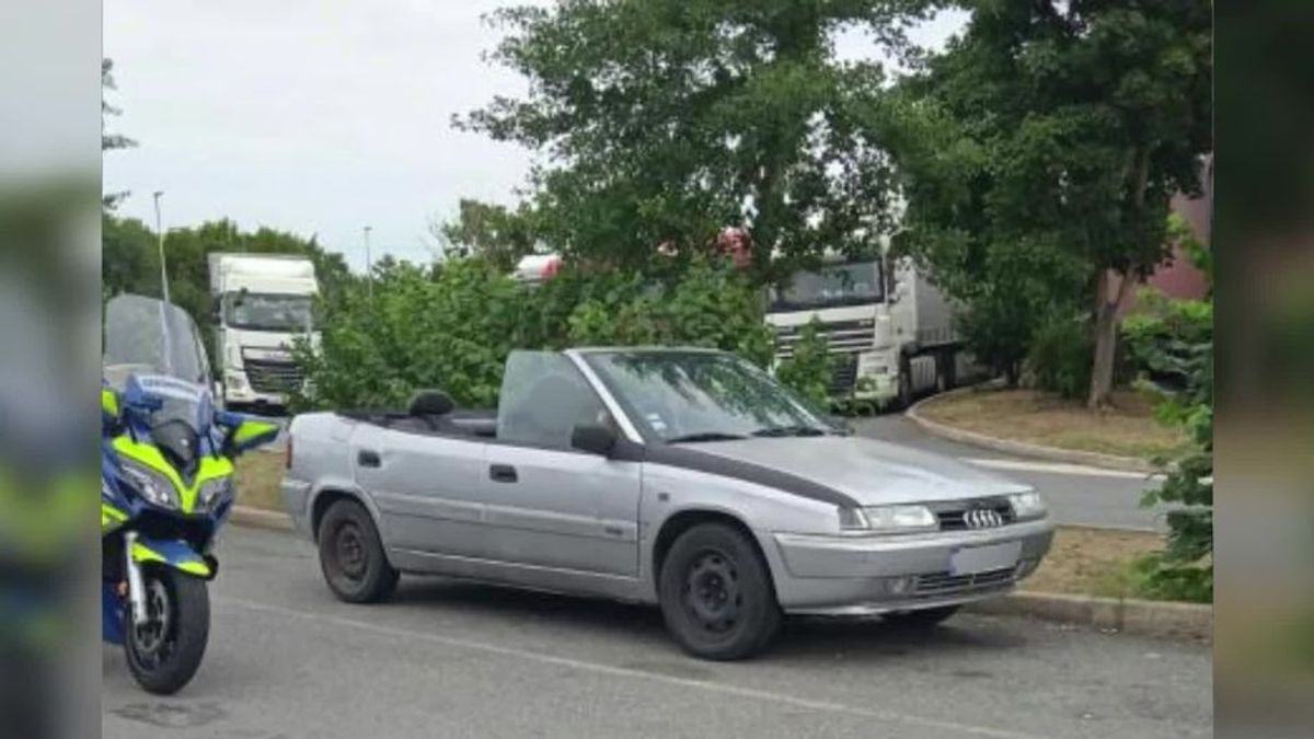 Franzose verwandelt Gebrauchtwagen mit Säge in ein Cabriolet