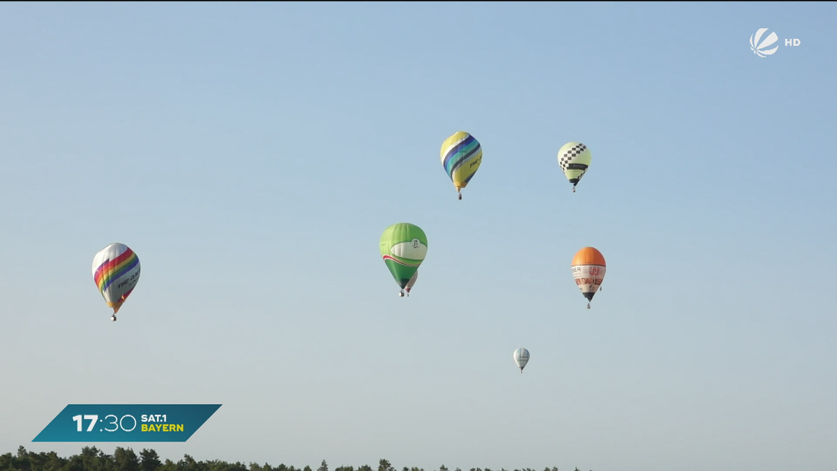 Heißluftballons über Bayern: Meisterschaft in Oberfranken gestartet