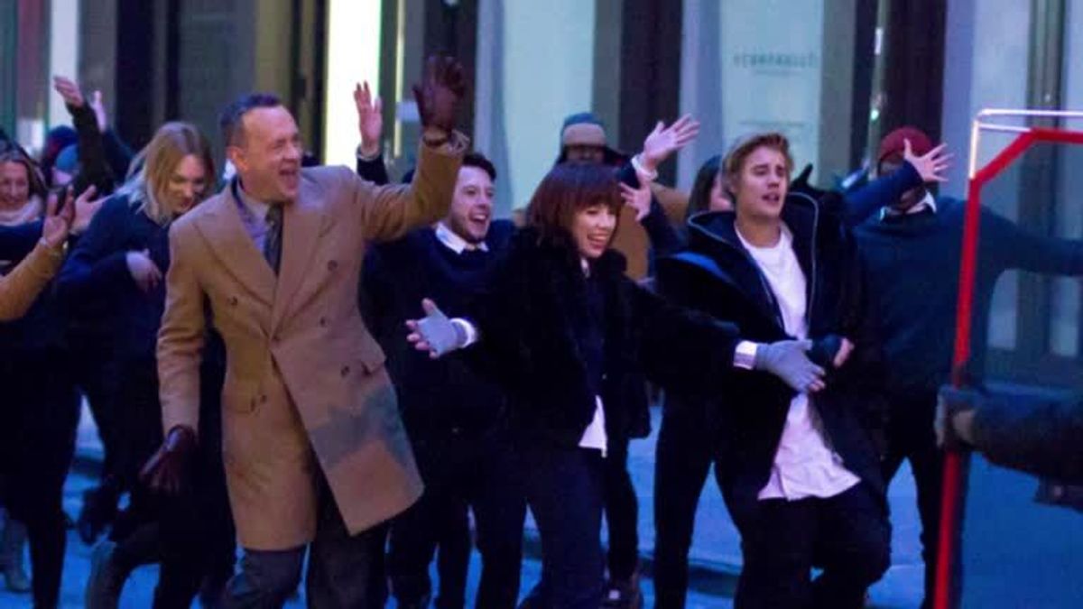 Justin Bieber: Crazy Tanz-Show mit Tom Hanks und Carly Rae Jepsen