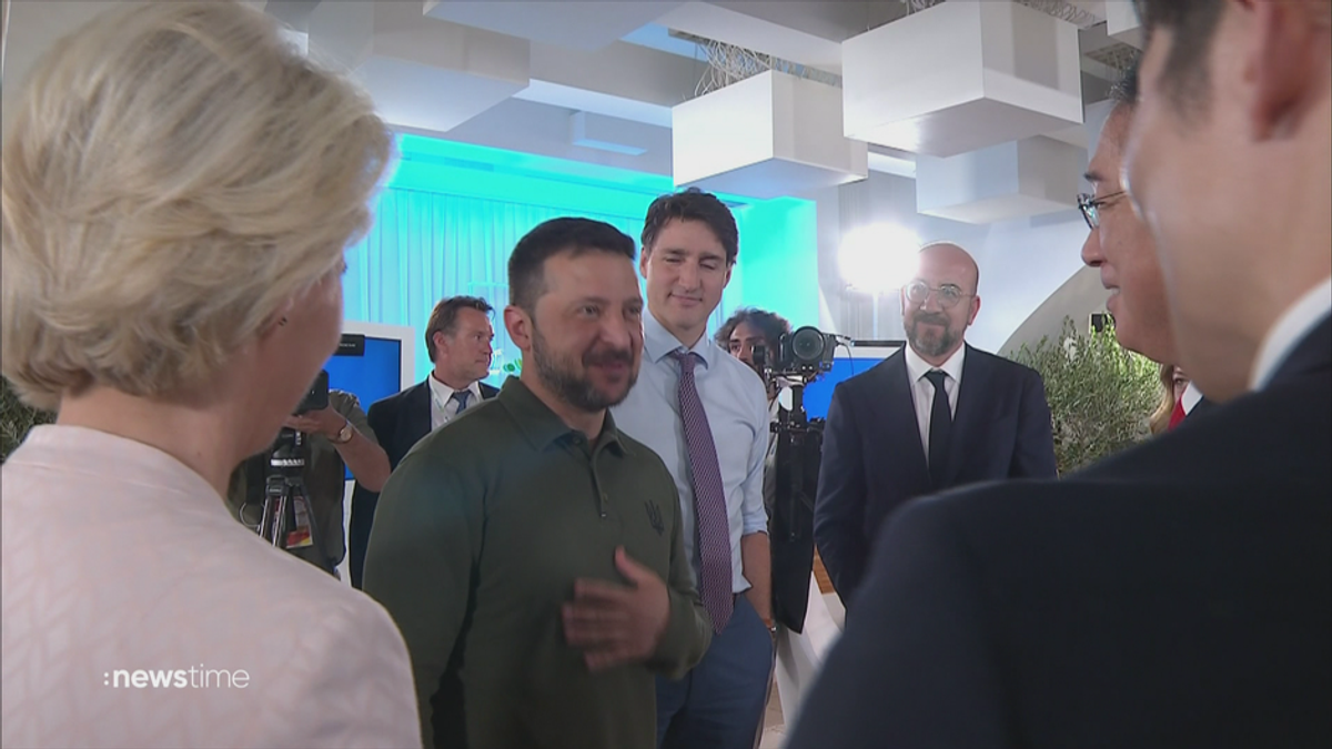 G7-Gipfel: Eingefrorene Russen-Gelder für die Ukraine