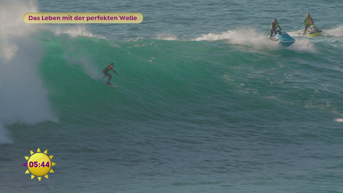 Big Wave Surfen: Warten auf die perfekte Welle