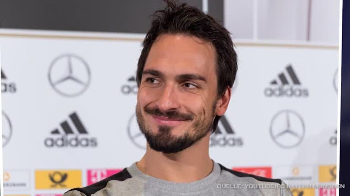 Wie sieht der denn aus? Mats Hummels ist plötzlich blond