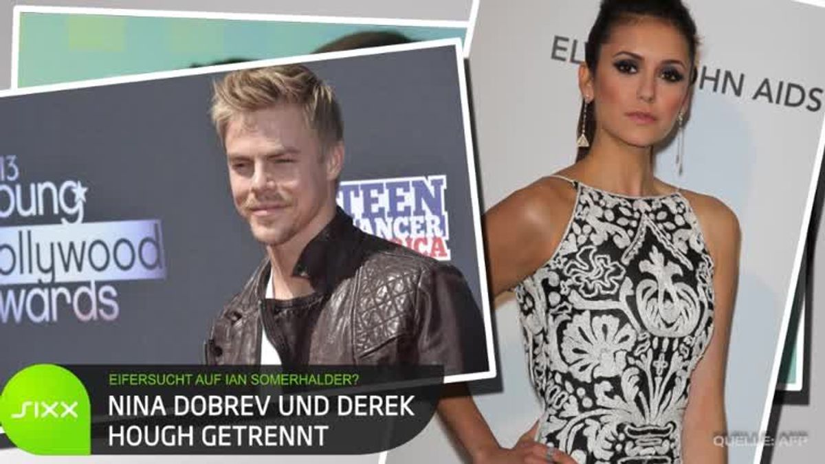 Nina Dobrev und Derek Hough Getrennt