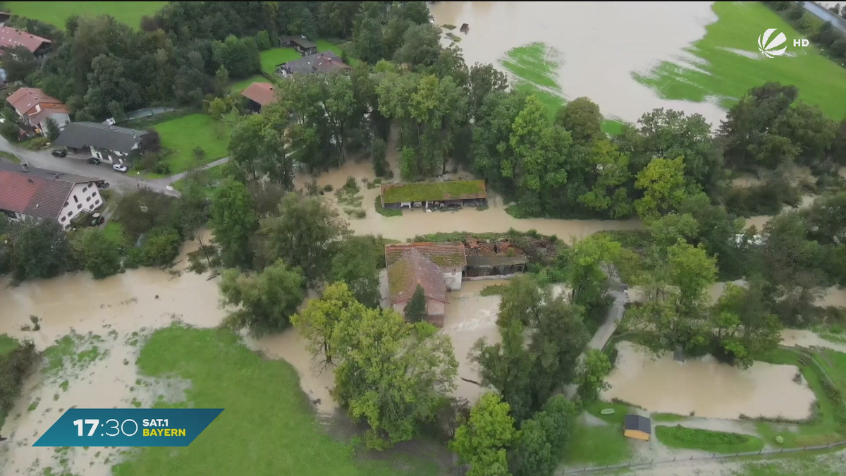 Hochwasserlage in Bayern: Gibt es noch mehr Regen?