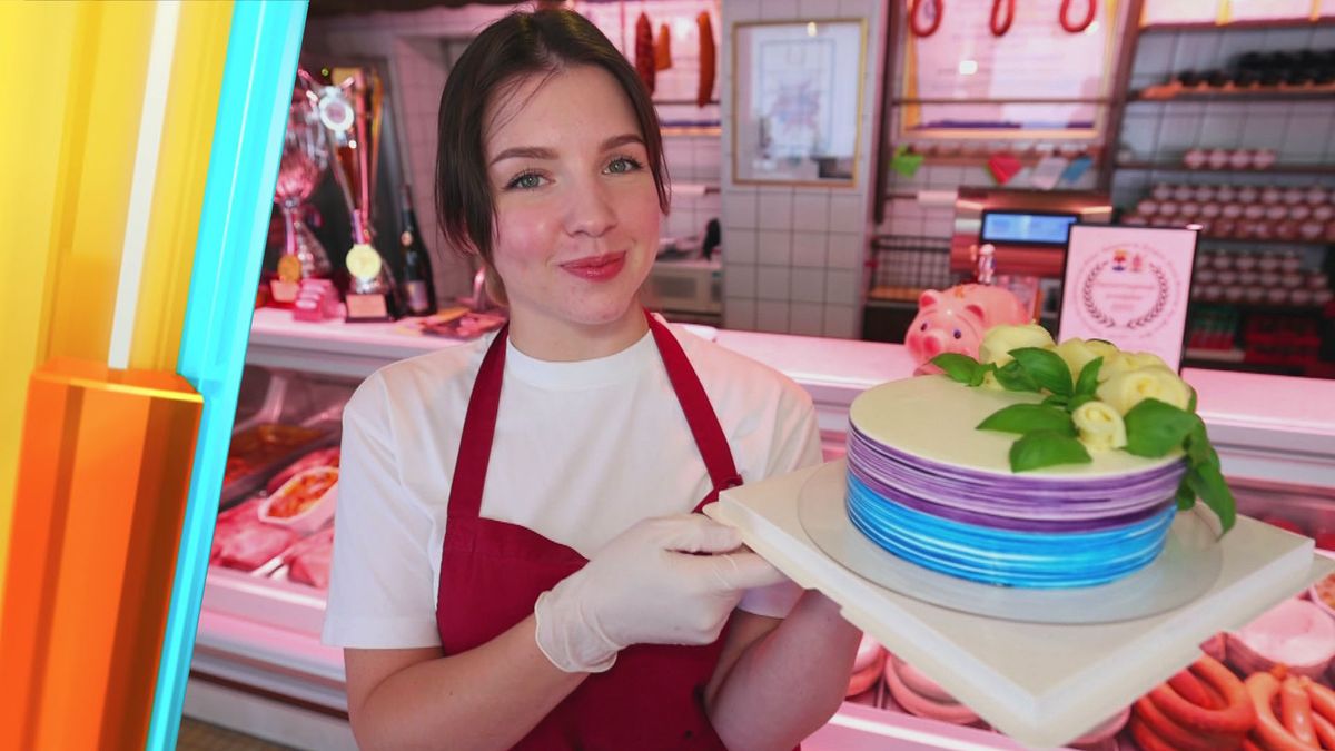 Nichts für Naschkatzen: Diese Konditorin stellt Wursttorten her