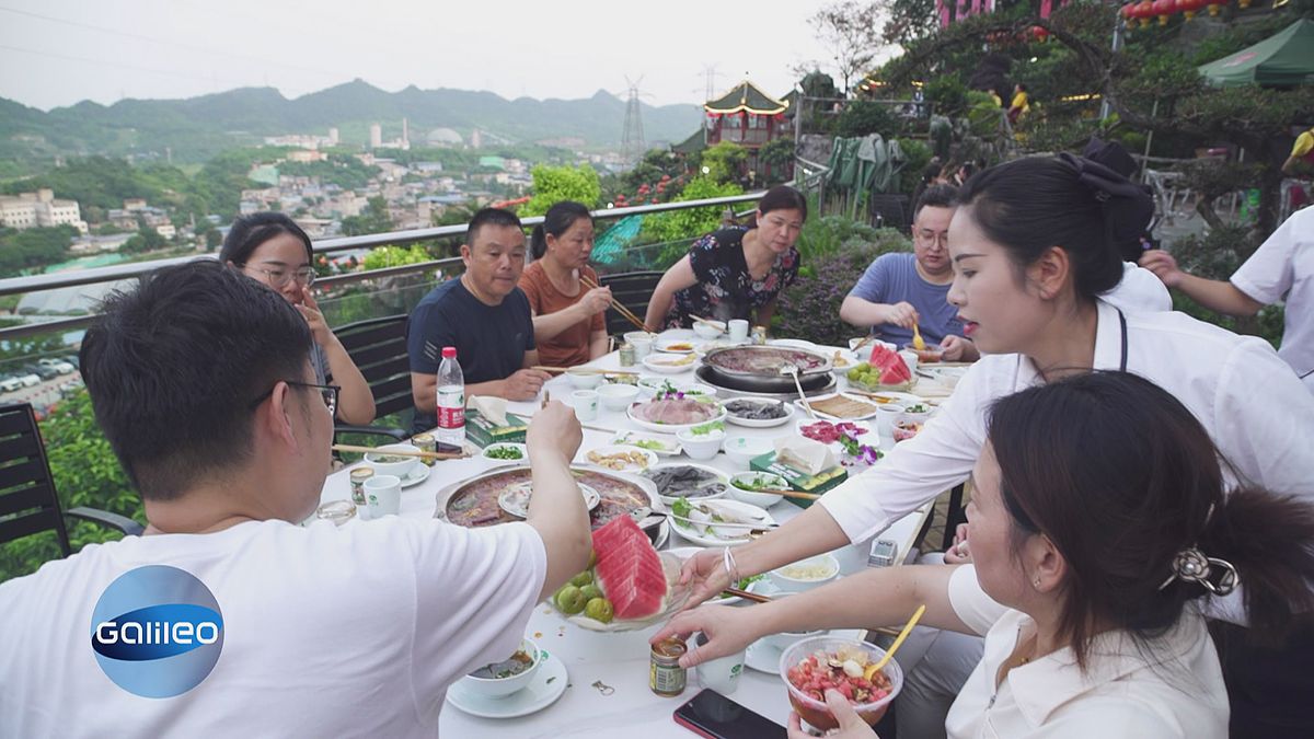 Mehr als 1000 Tische und Platz für 6000 Gäste: Chinas Rekord-Restaurant