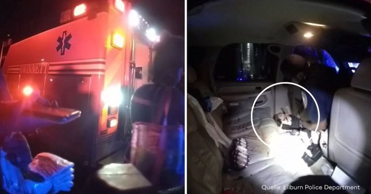 Frau bekommt Baby im Auto - doch dann ist es weg