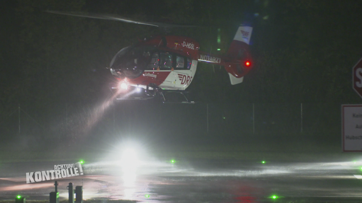 Unterstützung für den Rettungshubschrauber