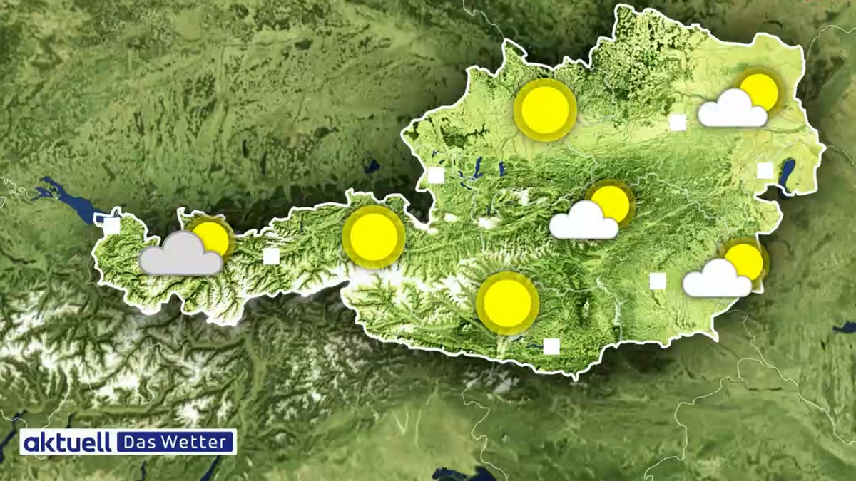 Aktuell: Das Wetter vom 25.08.2025