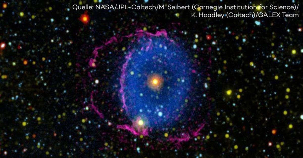 Kosmisches Mysterium: Rätsel um diesen "blauen Ring" endlich gelöst