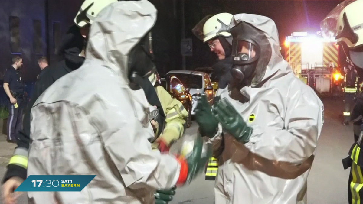 Feuerwehr-Großaufgebot in Bamberg: Chemie-Experiment auf Dachboden