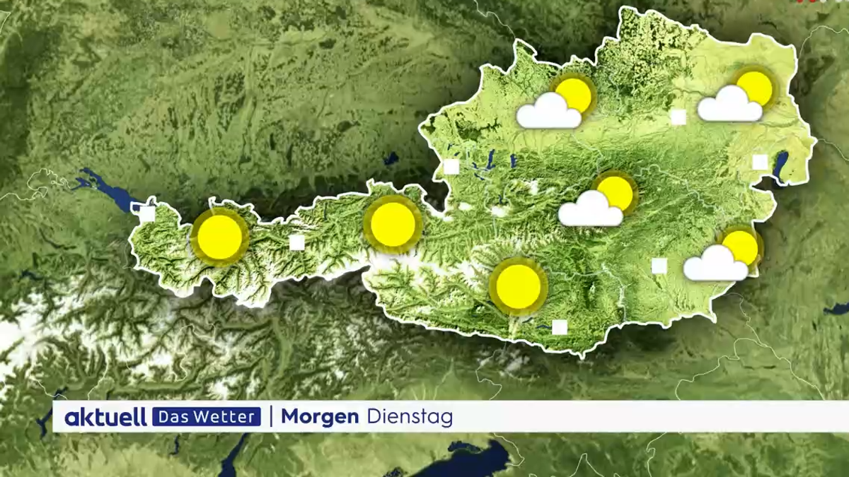 Aktuell: Das Wetter vom 23.06.2025