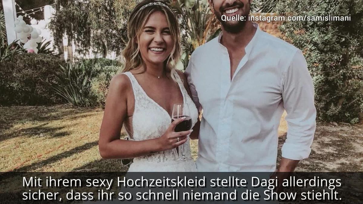 Dagi Bees Hochzeit: So heiß war ihr Brautkleid