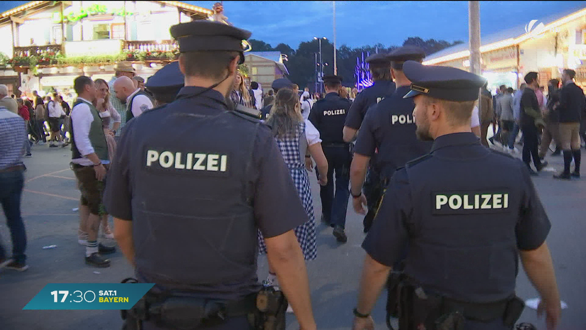 Upskirting bis Festnahmen: Unterwegs mit der Wiesn-Polizei