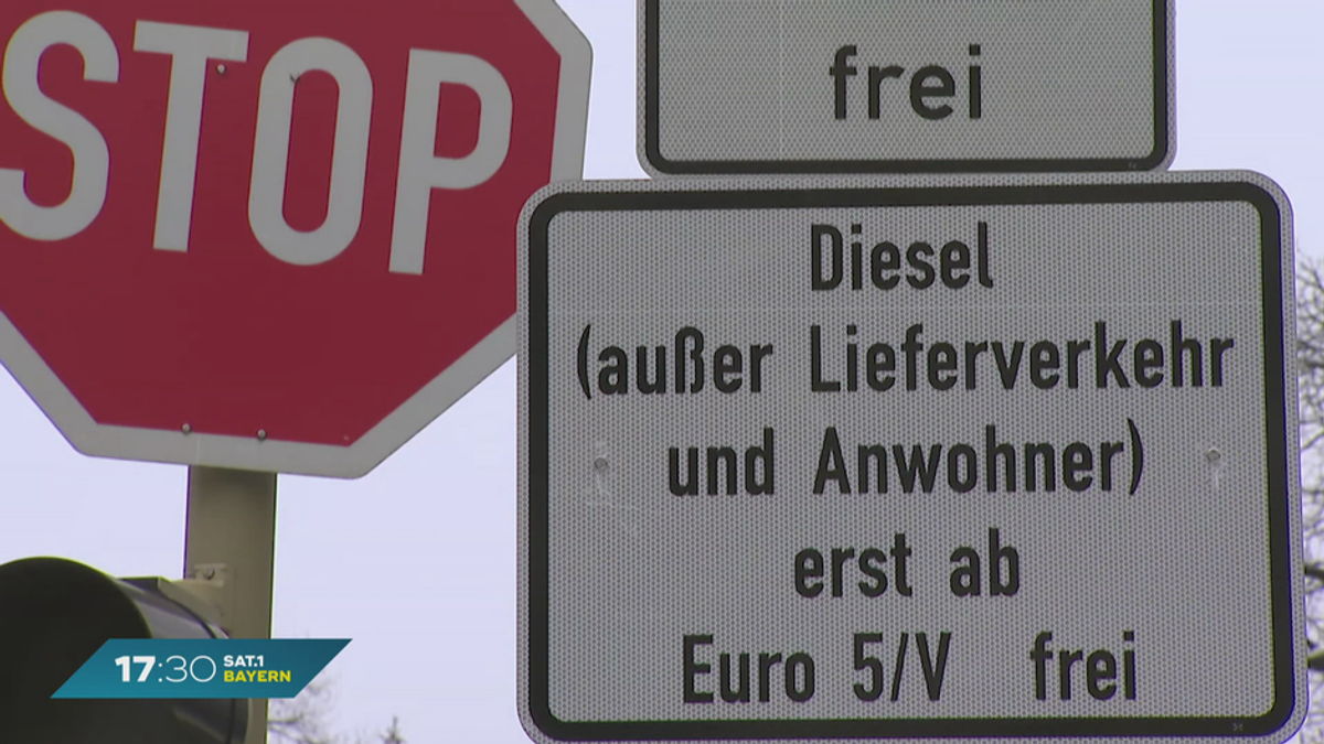 Fahrverbot für Euro-5-Diesel? Streit um Dieselfahrverbot in München