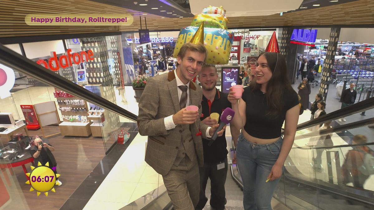 Happy Birthday, Rolltreppe!