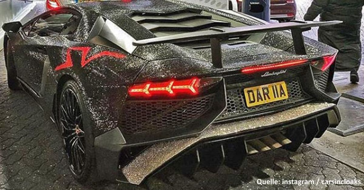 Lamborghini mit 2 Millionen Swarovski-Kristallen bedeckt