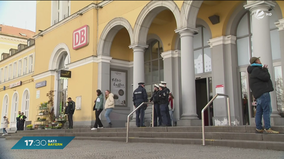 Bahnhöfe in Bayern: Mehr Polizei und Video-Überwachung