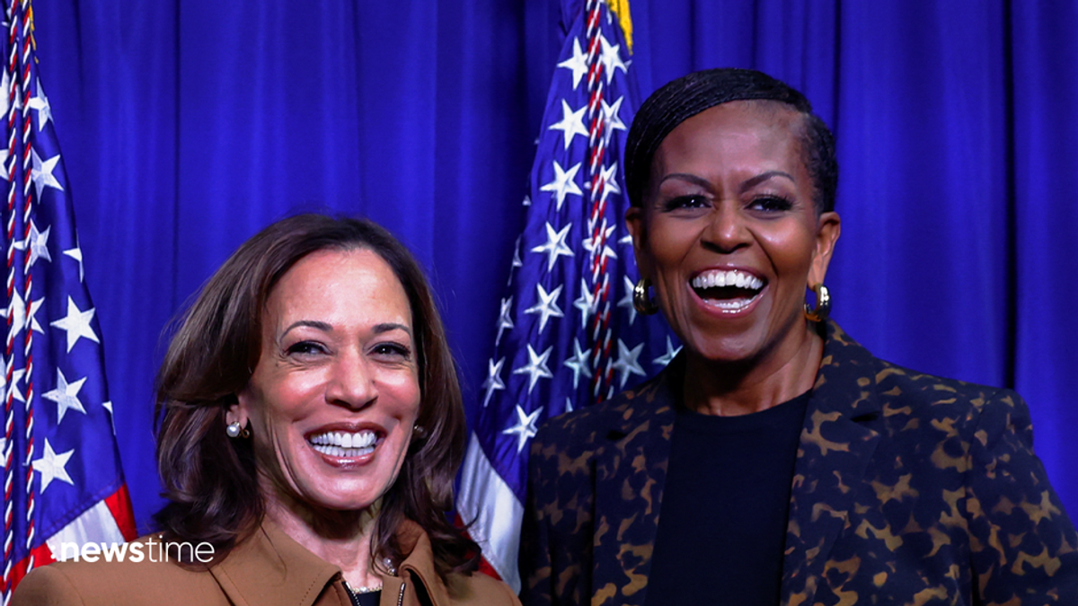 Frauen an die Macht: Michelle Obama unterstützt Kamala Harris im US-Wahlkampf