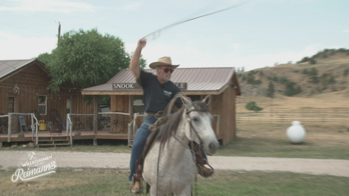 Yeehaw! Mit dem Lasso wie im Wilden Westen!