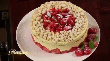 Pascal Hens Erdbeer-Streuselkuchen mit Vanillecreme