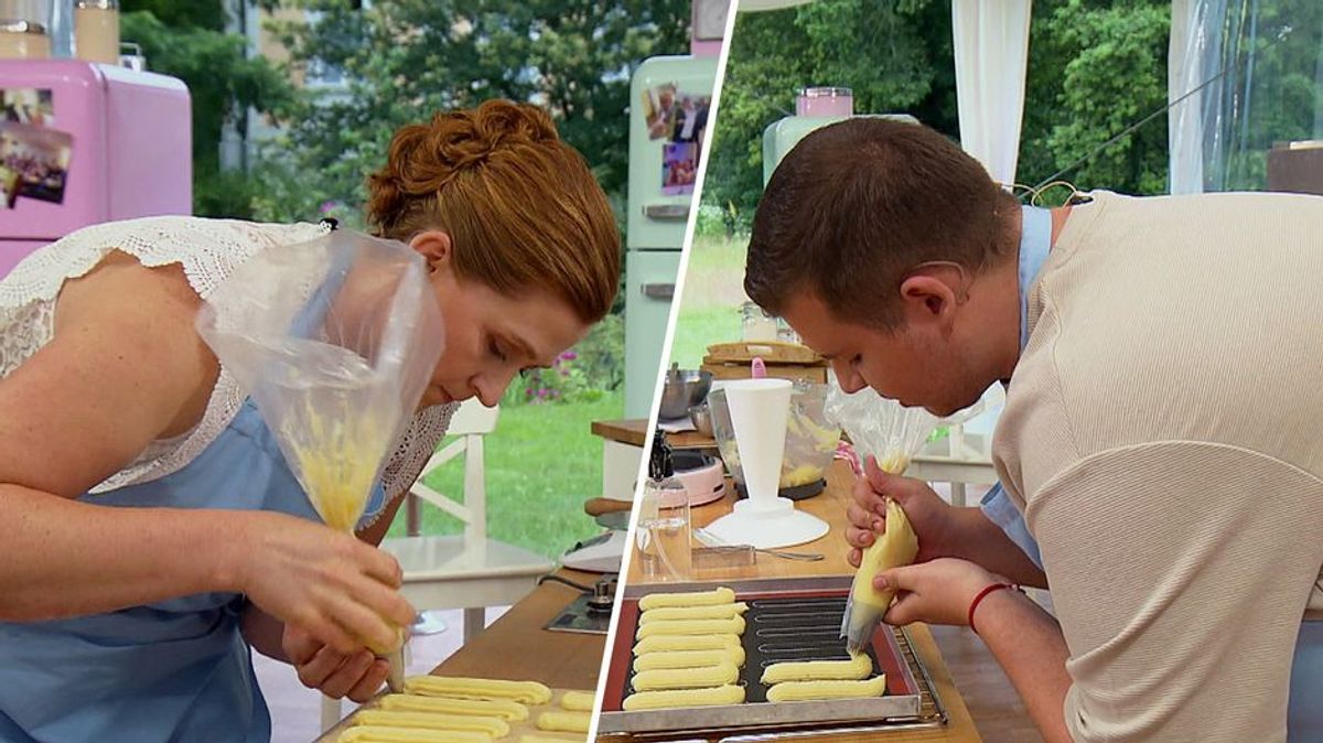 Elegante Eclairs mit oder ohne Craquelin-Kruste