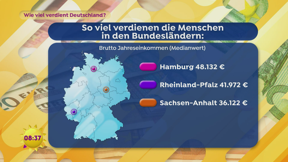 Wie viel verdient Deutschland?