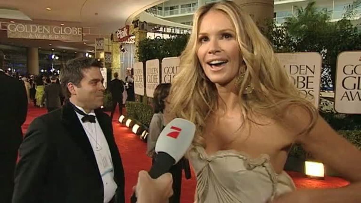 Elle Macpherson bei den Golden Globes 2012