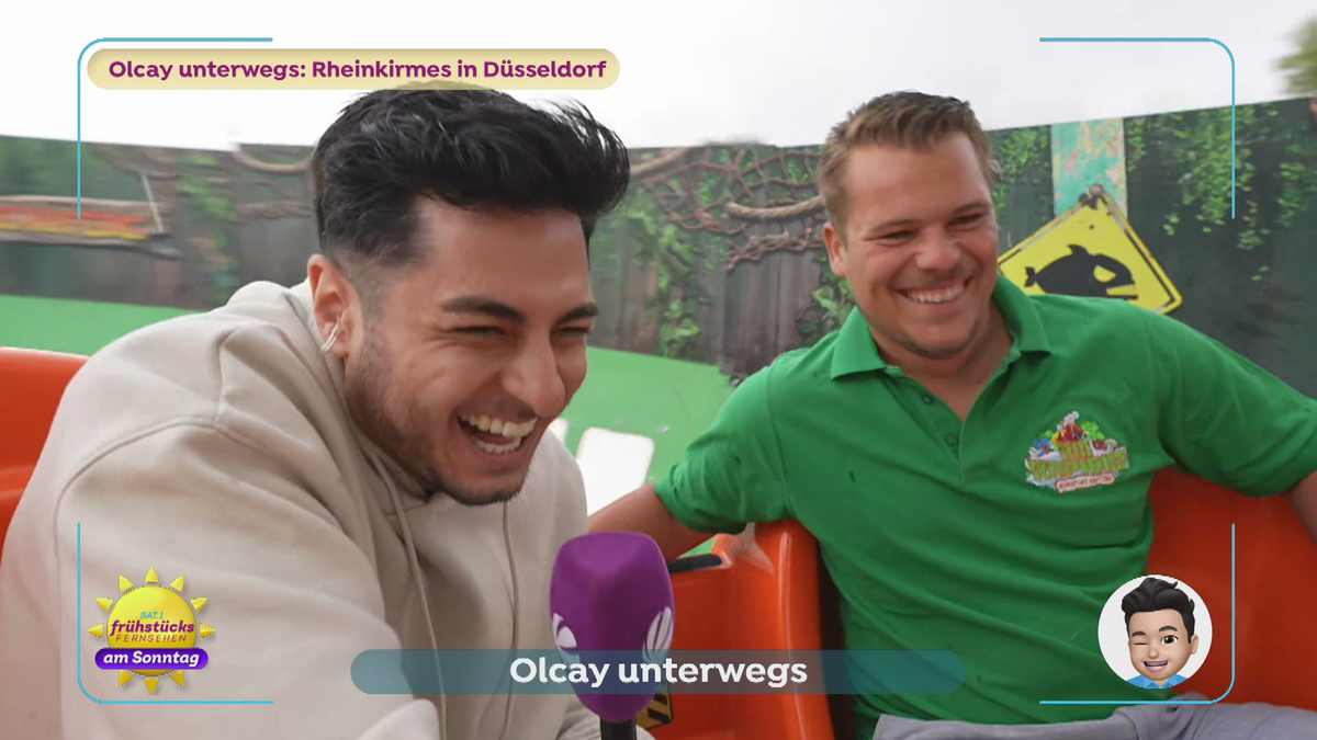 Olcay unterwegs: Rheinkirmes in Düsseldorf